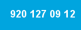 920 127 09 12 920 127 09 12